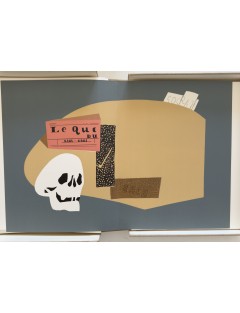 Livre Coffret de André MALRAUX & Eduardo ARROYO. Oraisons funèbres. Paris, Éditions Michèle Trinckvel, 1984.