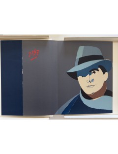 Livre Coffret de André MALRAUX & Eduardo ARROYO. Oraisons funèbres. Paris, Éditions Michèle Trinckvel, 1984.