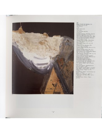 Livre TÀPIES par Anna AGUSTI - Catalogue raisonné en 4 volumes. Edition Könemann, Cologne 1999.