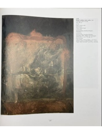 Livre TÀPIES par Anna AGUSTI - Catalogue raisonné en 4 volumes. Edition Könemann, Cologne 1999.