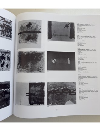 Livre TÀPIES par Anna AGUSTI - Catalogue raisonné en 4 volumes. Edition Könemann, Cologne 1999.