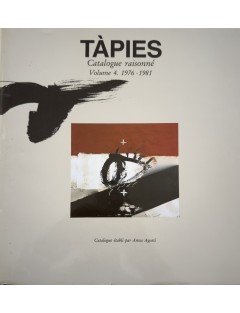 Livre TÀPIES par Anna AGUSTI - Catalogue raisonné en 4 volumes. Edition Könemann, Cologne 1999.
