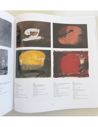 Livre TÀPIES par Anna AGUSTI - Catalogue raisonné en 4 volumes. Edition Könemann, Cologne 1999.