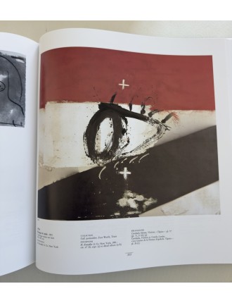 Livre TÀPIES par Anna AGUSTI - Catalogue raisonné en 4 volumes. Edition Könemann, Cologne 1999.