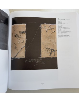 Livre TÀPIES par Anna AGUSTI - Catalogue raisonné en 4 volumes. Edition Könemann, Cologne 1999.