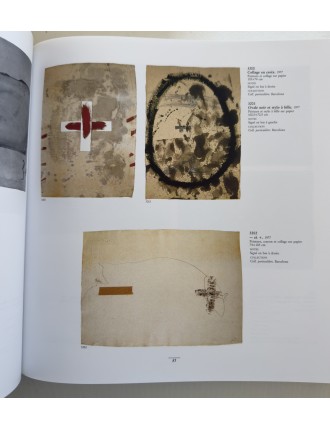 Livre TÀPIES par Anna AGUSTI - Catalogue raisonné en 4 volumes. Edition Könemann, Cologne 1999.
