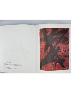 Livre Antoni TÀPIES par Rosa Maria MALLET : Affiches. Paris, Cercle d'Art, 1988.