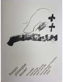 Livre Antoni TÀPIES par Rosa Maria MALLET : Affiches. Paris, Cercle d'Art, 1988.