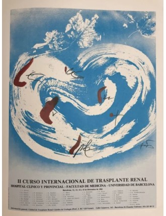 Livre Antoni TÀPIES par Rosa Maria MALLET : Affiches. Paris, Cercle d'Art, 1988.