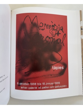 Livre Antoni TÀPIES par Rosa Maria MALLET : Affiches. Paris, Cercle d'Art, 1988.