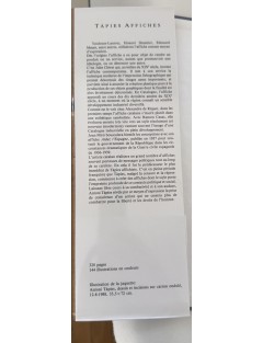 Livre Antoni TÀPIES par Rosa Maria MALLET : Affiches. Paris, Cercle d'Art, 1988.