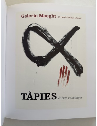 Livre Antoni TÀPIES par Rosa Maria MALLET : Affiches. Paris, Cercle d'Art, 1988.