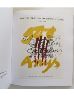 Livre Antoni TÀPIES par Rosa Maria MALLET : Affiches. Paris, Cercle d'Art, 1988.