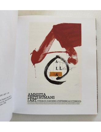 Livre Antoni TÀPIES par Rosa Maria MALLET : Affiches. Paris, Cercle d'Art, 1988.