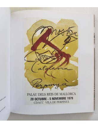 Livre Antoni TÀPIES par Rosa Maria MALLET : Affiches. Paris, Cercle d'Art, 1988.