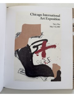 Livre Antoni TÀPIES par Rosa Maria MALLET : Affiches. Paris, Cercle d'Art, 1988.
