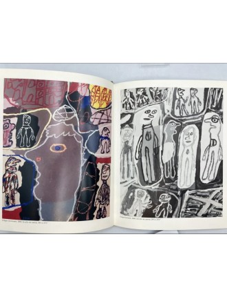 Livre Catalogue Jean DUBUFFET. Partitions 1980-81 - Psycho-sites 1981. New-York, The Pace gallery, 1983.