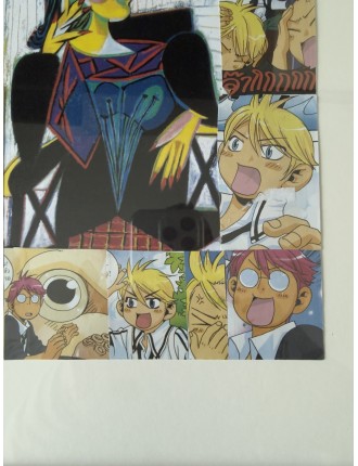 Portrait de Dora Maar. Collages. Signée au dos.