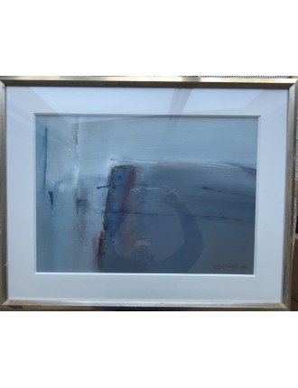 "Douceur du matin". Gouache sur papier. Signée et datée 1993 de Arthur Grosemans