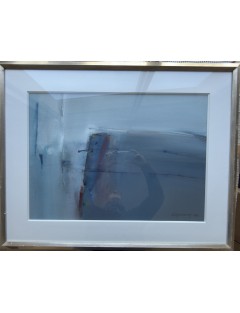 "Douceur du matin". Gouache sur papier. Signée et datée 1993 de Arthur Grosemans