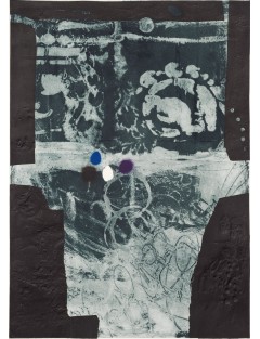 Souvenir du Park Güell, 1969. Aquatinte et gravure au carborundum sur vélin de Antoni Clavé