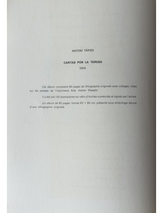 Derrière le Miroir n°207 - Cinq livre gravé. Paris, Maeght Éditeur, janv. 1974