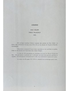 Derrière le Miroir n°207 - Cinq livre gravé. Paris, Maeght Éditeur, janv. 1974