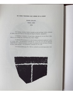 Derrière le Miroir n°207 - Cinq livre gravé. Paris, Maeght Éditeur, janv. 1974