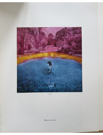 Derrière le miroir n°227. Monory. Janvier 1978. Editions Maeght.