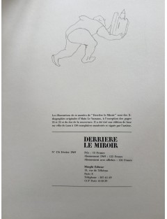 Derrière le miroir n°176. Le Yaouanc. Février 1969. Edition Maeght.