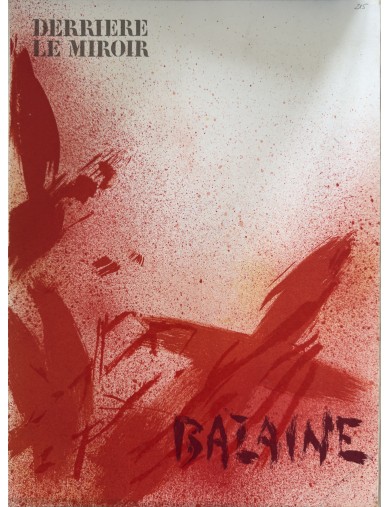 Derrière le miroir n°215. Bazaine. Octobre 1975. Editions Maeght.