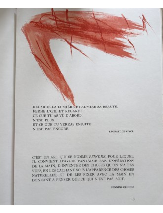 Derrière le miroir n°215. Bazaine. Octobre 1975. Editions Maeght.