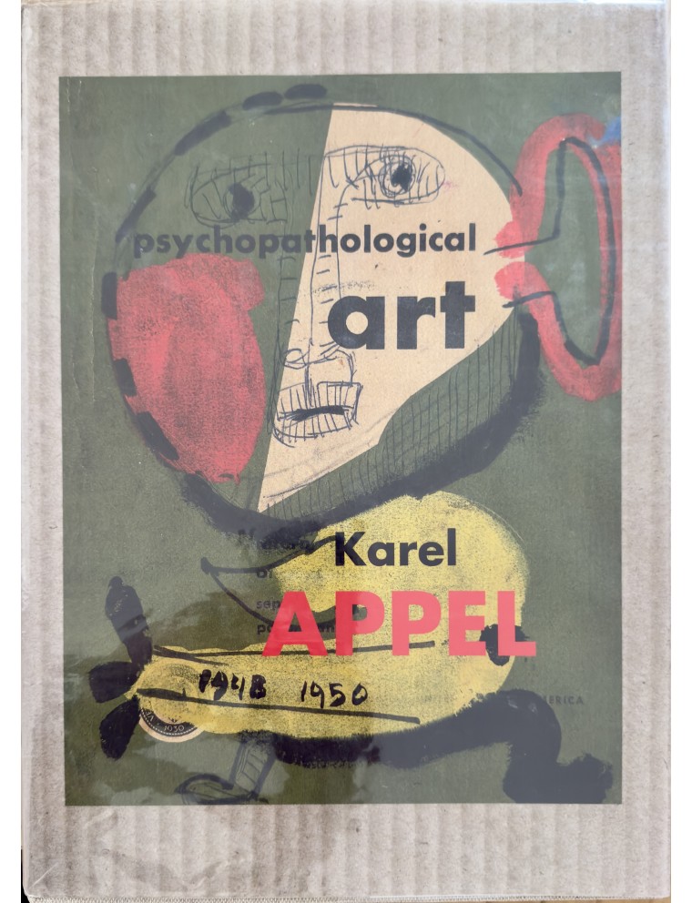 Livre Karel Appel. Art psychopathologique Carnet 1948 - 1950. Dessins et gouaches. Ides et Calendes.