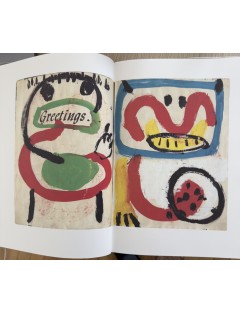 Livre Karel Appel. Art psychopathologique Carnet 1948 - 1950. Dessins et gouaches. Ides et Calendes.