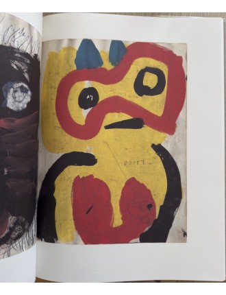 Livre Karel Appel. Art psychopathologique Carnet 1948 - 1950. Dessins et gouaches. Ides et Calendes.