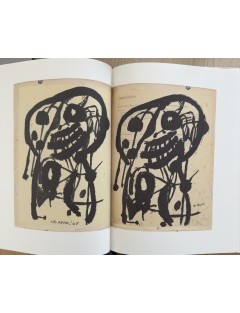 Livre Karel Appel. Art psychopathologique Carnet 1948 - 1950. Dessins et gouaches. Ides et Calendes.