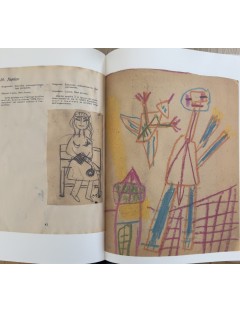 Livre Karel Appel. Art psychopathologique Carnet 1948 - 1950. Dessins et gouaches. Ides et Calendes.