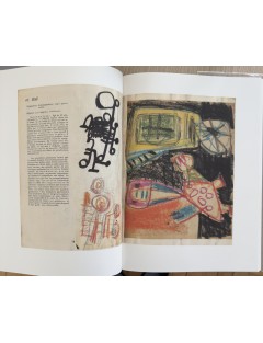 Livre Karel Appel. Art psychopathologique Carnet 1948 - 1950. Dessins et gouaches. Ides et Calendes.
