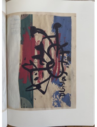 Livre Karel Appel. Art psychopathologique Carnet 1948 - 1950. Dessins et gouaches. Ides et Calendes.