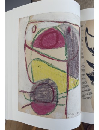 Livre Karel Appel. Art psychopathologique Carnet 1948 - 1950. Dessins et gouaches. Ides et Calendes.