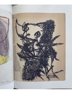 Livre Karel Appel. Art psychopathologique Carnet 1948 - 1950. Dessins et gouaches. Ides et Calendes.