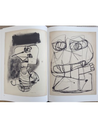 Livre Karel Appel. Art psychopathologique Carnet 1948 - 1950. Dessins et gouaches. Ides et Calendes.