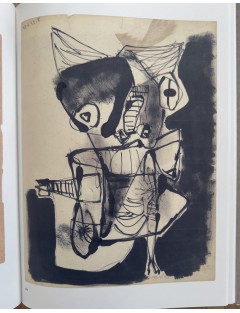Livre Karel Appel. Art psychopathologique Carnet 1948 - 1950. Dessins et gouaches. Ides et Calendes.