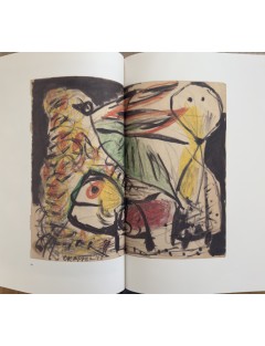 Livre Karel Appel. Art psychopathologique Carnet 1948 - 1950. Dessins et gouaches. Ides et Calendes.