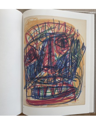 Livre Karel Appel. Art psychopathologique Carnet 1948 - 1950. Dessins et gouaches. Ides et Calendes.