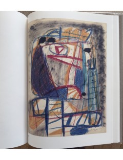Livre Karel Appel. Art psychopathologique Carnet 1948 - 1950. Dessins et gouaches. Ides et Calendes.