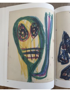 Livre Karel Appel. Art psychopathologique Carnet 1948 - 1950. Dessins et gouaches. Ides et Calendes.