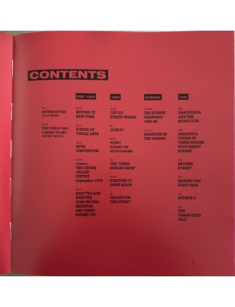 Livre Keith Haring de J.Deitch - S.Geiss - J.Gruen. En coopération avec The Estate of K.Haring. Rizzoli NY.2008
