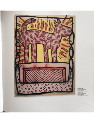 Livre Keith Haring de J.Deitch - S.Geiss - J.Gruen. En coopération avec The Estate of K.Haring. Rizzoli NY.2008