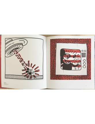 Livre Keith Haring de J.Deitch - S.Geiss - J.Gruen. En coopération avec The Estate of K.Haring. Rizzoli NY.2008
